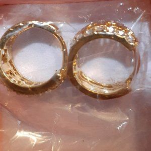 18k gold plated earrings